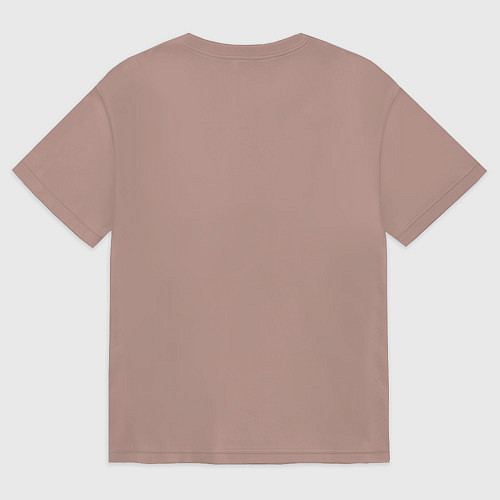 Женская футболка оверсайз Sacramento River Cats - baseball team / Пыльно-розовый – фото 2