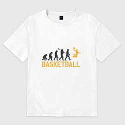 Женская футболка оверсайз Basketball Fly