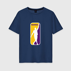 Женская футболка оверсайз Mamba - Kobe