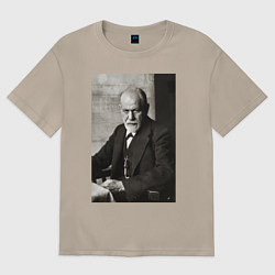 Футболка оверсайз женская Casual freud, цвет: миндальный