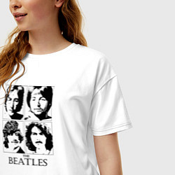 Футболка оверсайз женская LEGENDARY MUSIC GROUP, цвет: белый — фото 2