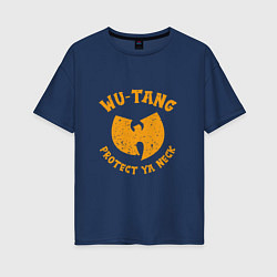 Женская футболка оверсайз Protect Ya Neck Wu-Tang