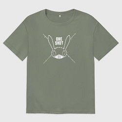 Футболка оверсайз женская Bap, цвет: авокадо