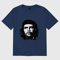Футболка оверсайз женская Ernesto Che Guevara, цвет: тёмно-синий