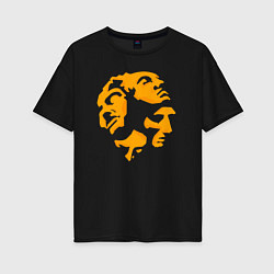 Футболка оверсайз женская Chaos Orb из Path of Exile, цвет: черный