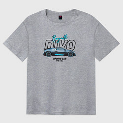 Футболка оверсайз женская Bugatti divo, цвет: меланж