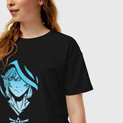 Футболка оверсайз женская Link - The Legend of Zelda, цвет: черный — фото 2