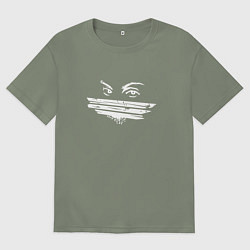 Футболка оверсайз женская Dead By Daylight - Уникальная Возможность, цвет: авокадо