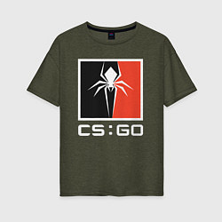 Женская футболка оверсайз CS spider