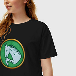 Футболка оверсайз женская Армения Rome: Total War, цвет: черный — фото 2