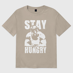 Футболка оверсайз женская Arnold motivation, цвет: миндальный