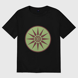 Футболка оверсайз женская Венеты Total War: Rome II, цвет: черный