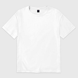 Женская футболка оверсайз ГрубиЯнка