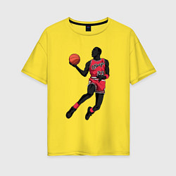 Женская футболка оверсайз Retro Jordan