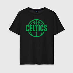 Женская футболка оверсайз Celtics ball