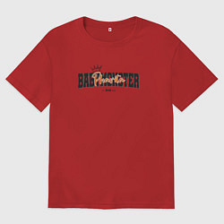 Футболка оверсайз женская Pharita k-girls, цвет: красный