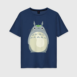 Женская футболка оверсайз Neighbor Totoro