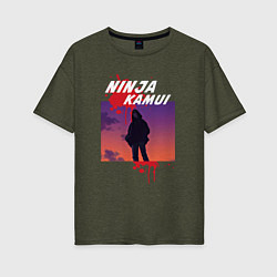 Женская футболка оверсайз Higan - Ninja Kamui