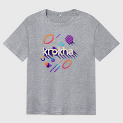 Женская футболка оверсайз Кроха