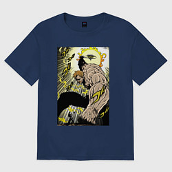 Футболка оверсайз женская Семь смертных грехов Эсканор, цвет: тёмно-синий