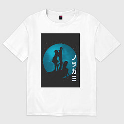 Футболка оверсайз женская Бездомный бог Юкинэ, цвет: белый