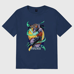 Футболка оверсайз женская Hades Melinoe, цвет: тёмно-синий