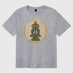 Футболка оверсайз женская Танухиды из Total War: Attila, цвет: меланж