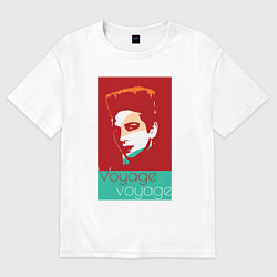 Футболка оверсайз женская Voyage voyage, цвет: белый