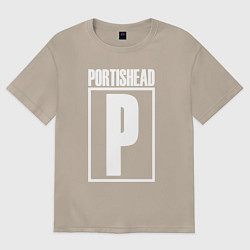 Футболка оверсайз женская Portishead, цвет: миндальный