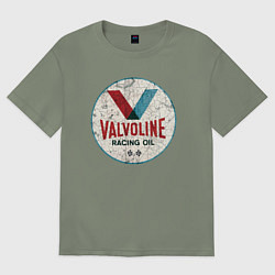 Футболка оверсайз женская Масло для чемпионов, цвет: авокадо