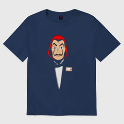 Футболка оверсайз женская Money heist godfather, цвет: тёмно-синий