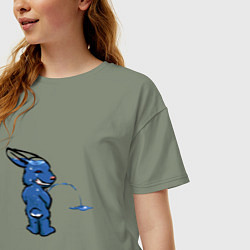 Футболка оверсайз женская Долгая поездка, цвет: авокадо — фото 2