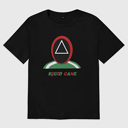 Футболка оверсайз женская Squid game lad, цвет: черный