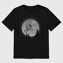 Женская футболка оверсайз Cитрипио и р2д2