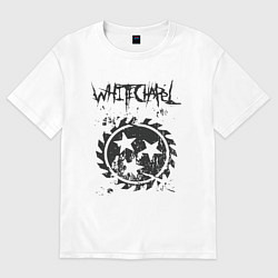Футболка оверсайз женская Whitechapel, цвет: белый