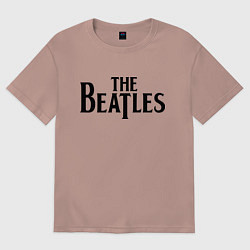 Женская футболка оверсайз The Beatles