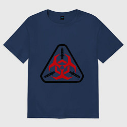 Женская футболка оверсайз Двенадцать обезьян