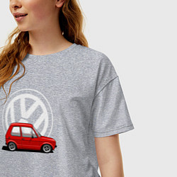 Футболка оверсайз женская Golf mk I, цвет: меланж — фото 2