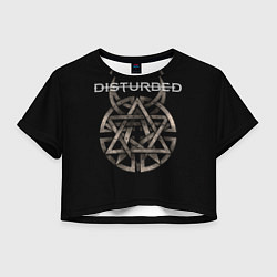 Женский топ Disturbed Logo