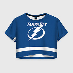 Футболка 3D укороченная женская Tampa Bay: Nesterov, цвет: 3D-принт