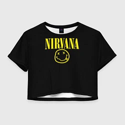 Женский топ Nirvana Rock