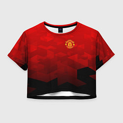 Женский топ FC Man UTD: Red Poly