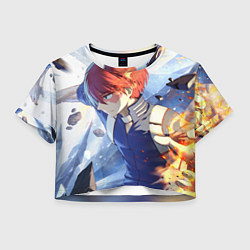 Женский топ Моя геройская академия Шото