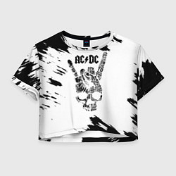 Женский топ ACDC