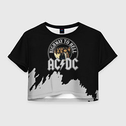 Женский топ ACDC