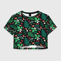 Женский топ Forest leaves