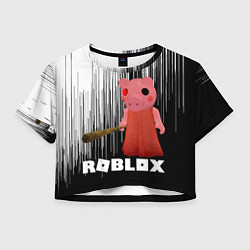 Женский топ Roblox Piggy