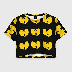 Футболка 3D укороченная женская Wu-Tang Clan, цвет: 3D-принт