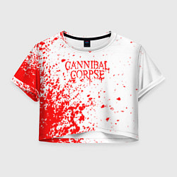 Женский топ Cannibal corpse