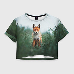 Женский топ Лисица в зелени